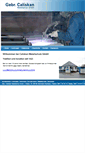 Mobile Screenshot of caliskan-metallschutz.de